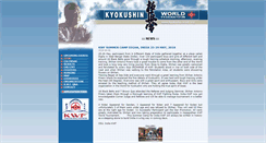 Desktop Screenshot of kyokushin-world.org